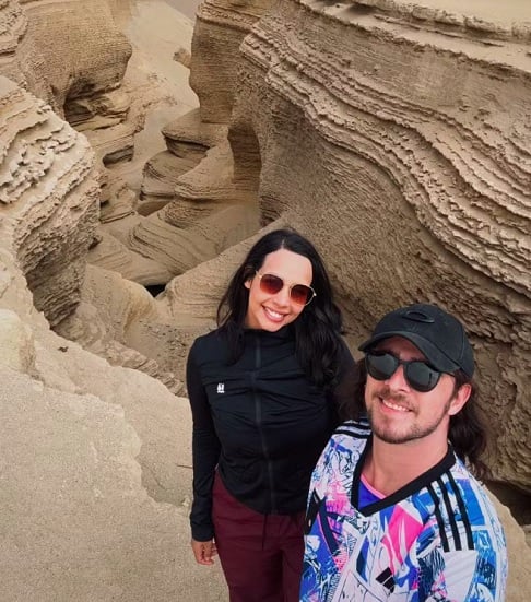 Escondido nas profundezas do deserto, o Cânion de los Perdidos tem aproximadamente 5 km de extensão e 200 metros de profundidade.