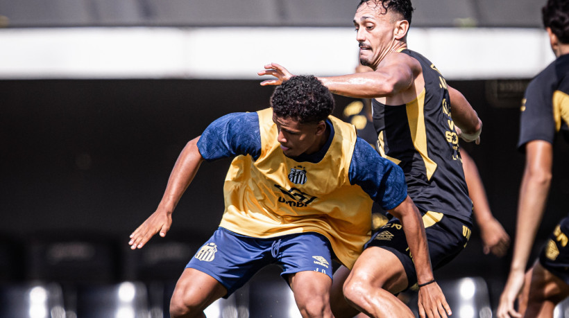 Santos se prepara para enfrentar o Ceará pelo Brasileirão