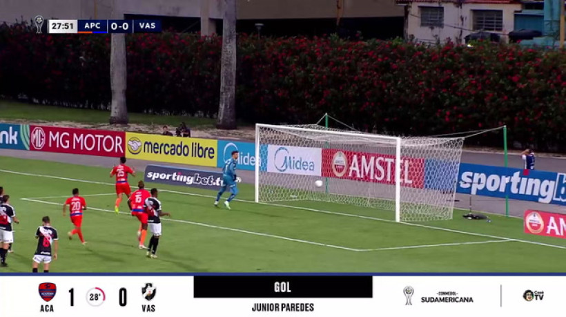 Em cobrança de pênalti, Puerto Cabello-VEN abre placar contra o Vasco; veja