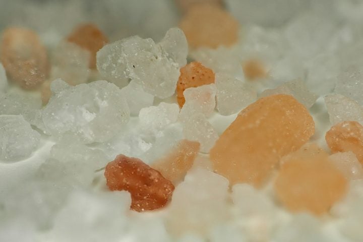 Os estudantes testaram 150 sais antes de chegar a uma fórmula eficiente que necessita de apenas 20.