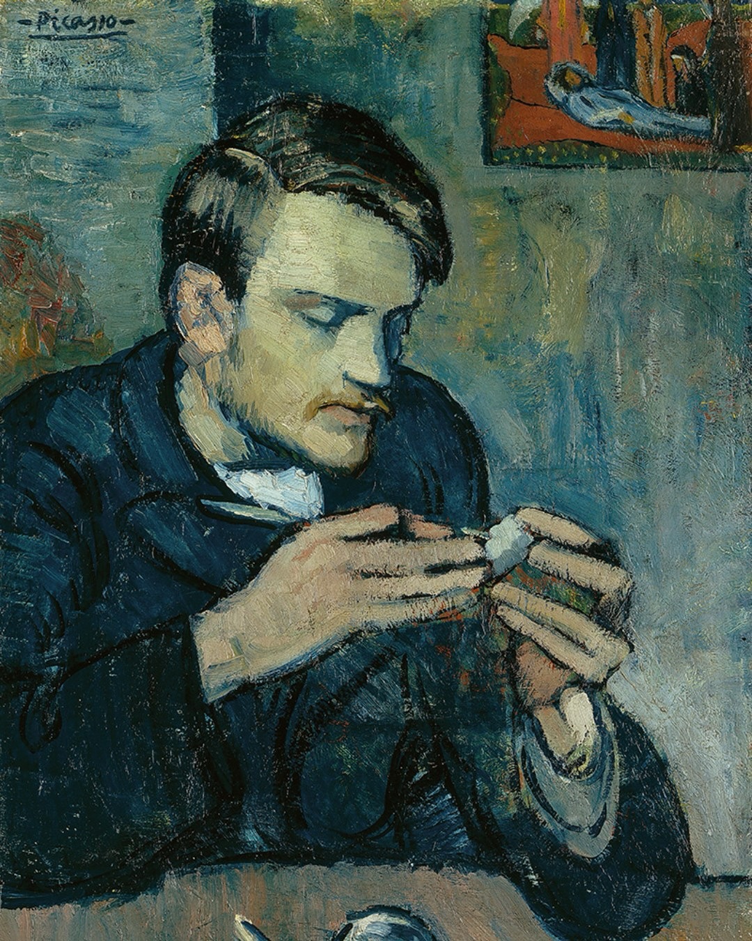 A obra, que retrata o escultor que era amigo de Picasso, ficará em exposição na Courtauld Gallery Londres a partir de 14/02. Ela foi criada em 1901, no chamado Período Azul do artista, que marcou uma nova linguagem visual do espanhol.

