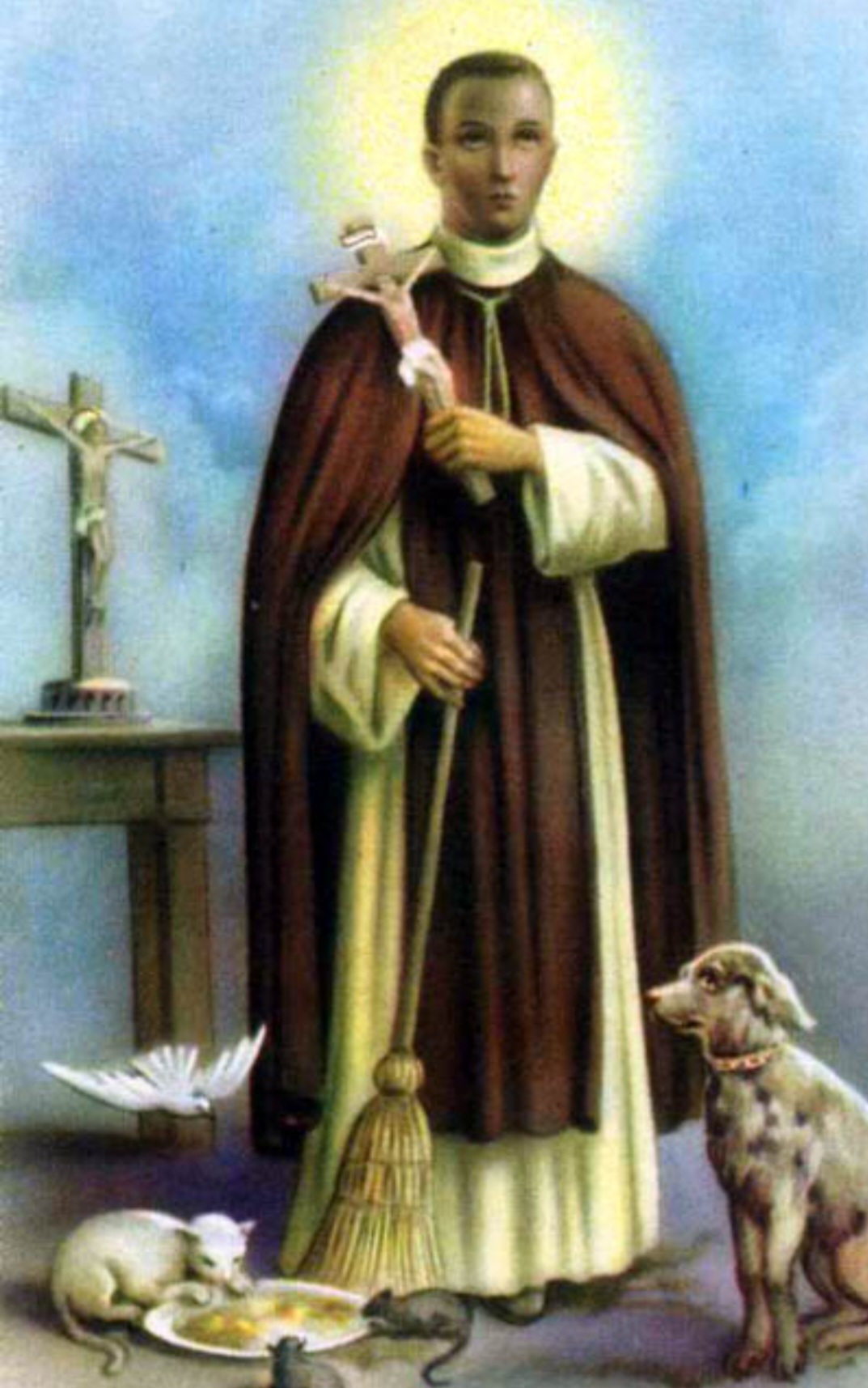 Frei Martinho de Porres ajudava pessoas que estavam doentes, dizendo que curava com o auxílio das plantas que cultivava em sua própria horta. Ele conseguia estar em dois lugares ao mesmo tempo, com auxílio de São Cupertino.