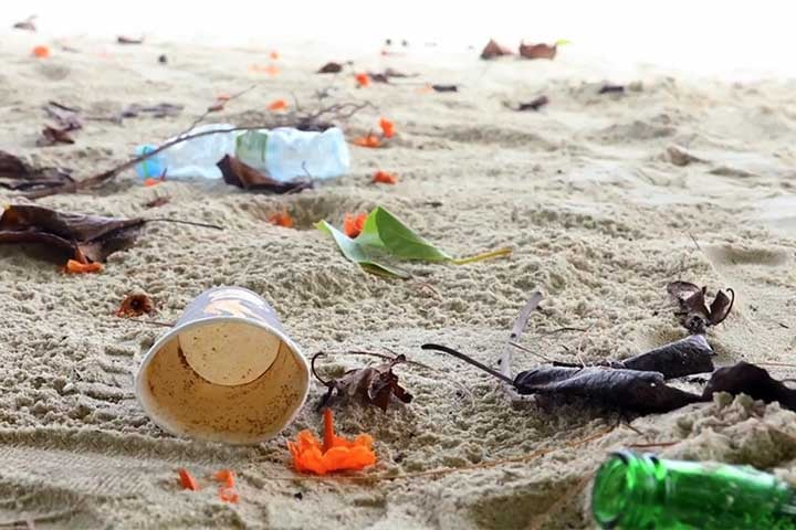 Apesar de ser conhecido pelas belezas naturais, o país também apresenta um lado obscuro. A apenas oito quilômetros da capital Malé, Thilafushi é considerada a maior ilha de lixo do Oceano Índico. 