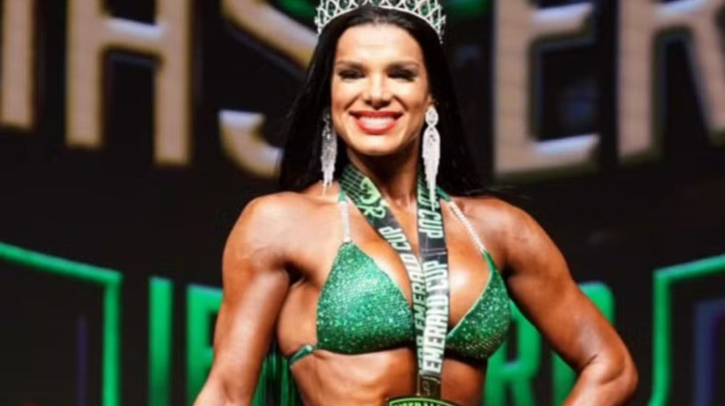 Juliane Almeida obteve classificação para o mundial de fisiculturismo