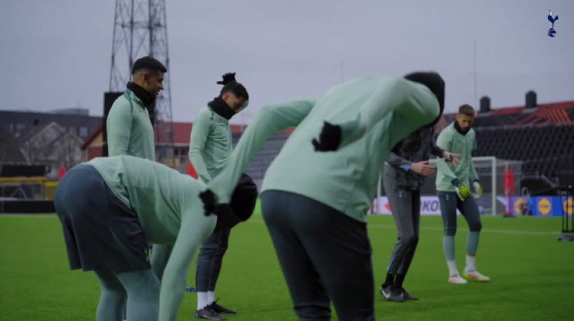 Tottenham treina na Noruega antes de semifinal da Europa League