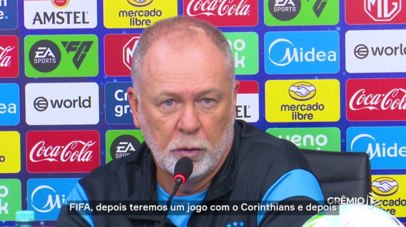 Mano Menezes espera 'Grêmio bem diferente' no segundo semestre