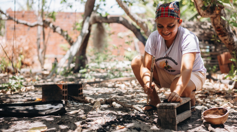 67,1% da população quilombola no Ceará vive em situação rural (Imagem ilustrativa - Quilombo Córrego de Umbaranas)