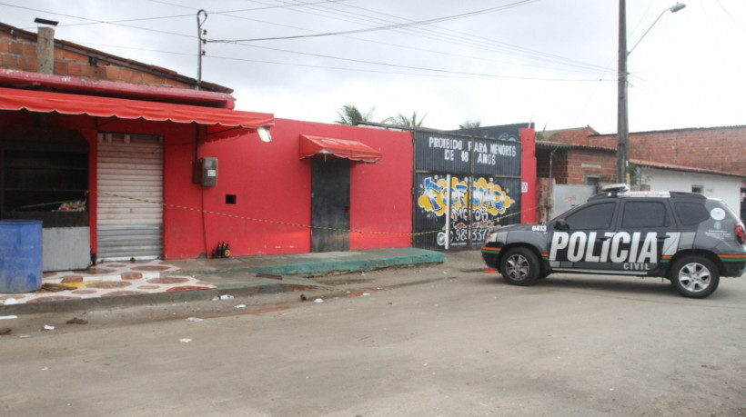 Forró do Gago, no bairro Cajazeiras, onde aconteceu a chacina em 27 de janeiro de 2018, que deixou 14 pessoas mortas e outras 15 feridas