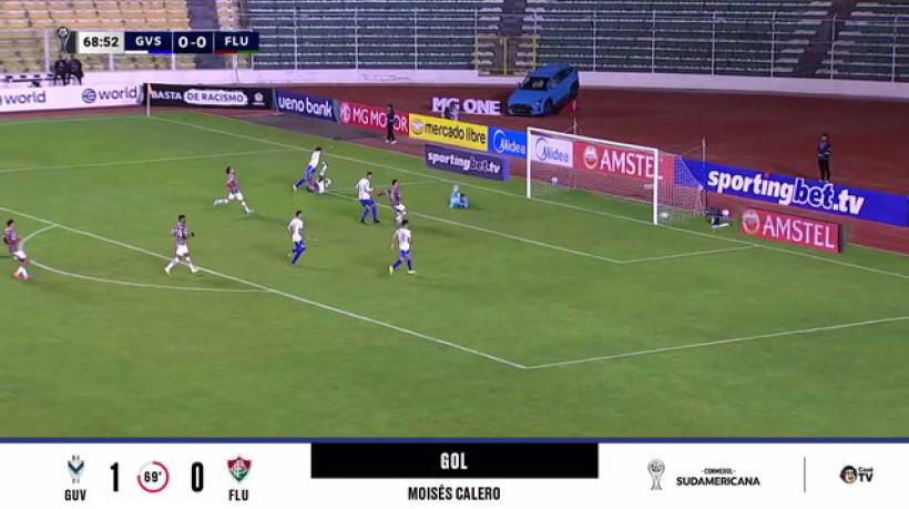 Veja o gol da vitória do San Jose-BOL contra Fluminense na altitude boliviana