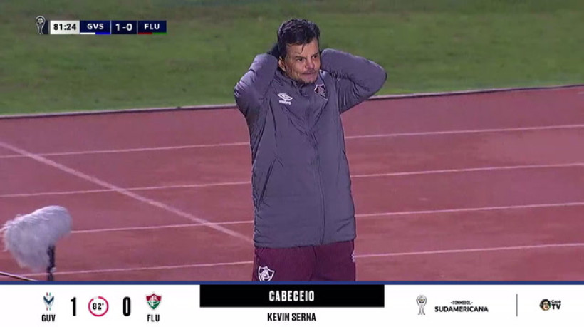 Kevin Serna tem grande oportunidade para Fluminense, mas cabeceia para fora; veja