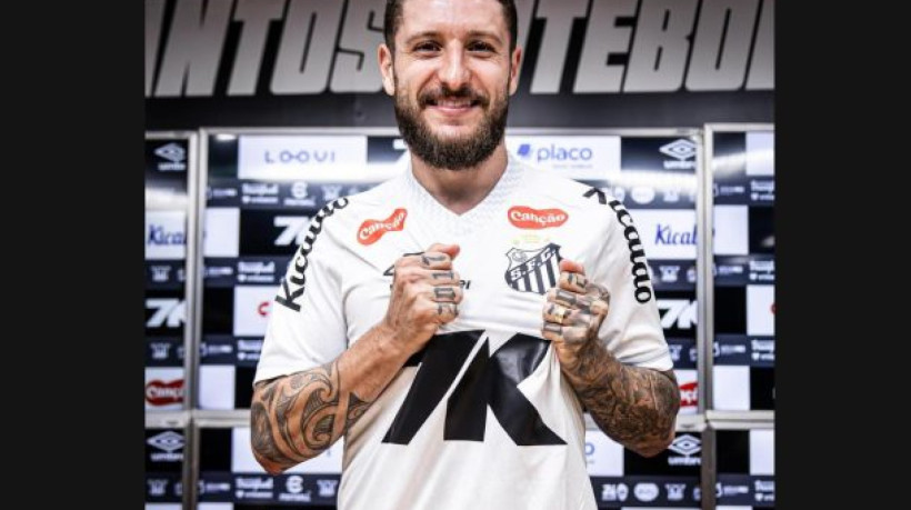 Volante deixou o Palmeiras para fechar com o Peixe e será relacionado para duelo contra o Ceará em sua antiga casa