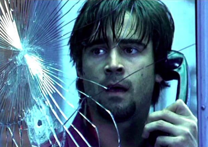 Ainda em 2002, Farrell encarna o publicista Stuart Shepard em Por Um Fio. Na trama, ele fica preso em uma cabine telefônica enquanto está sob a mira de um atirador.