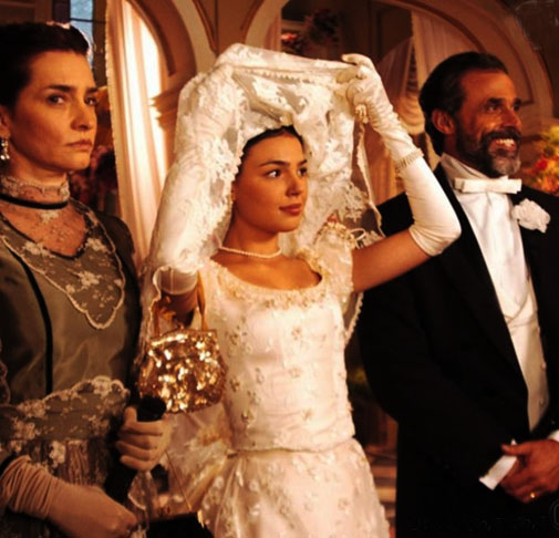 No ano seguinte, ela fez a estreia na TV interpretando a misteriosa Ana do Véu em Sinhá Moça, também na Rede Globo. Assim começou sua carreira de destaque na emissora.
