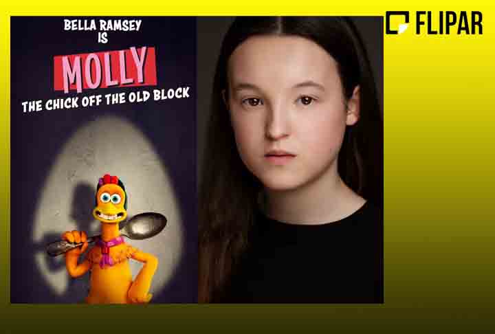 As vozes do novo A Fuga das Galinhas foram anunciadas em 2022. No elenco, estava confirmada a presença de Bella Ramsey, que na época ainda estava nas gravações de The Last of Us como a personagem Ellie. 