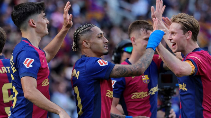 O Barcelona enfrenta o Eintracht Frankfurt  pela Champions League