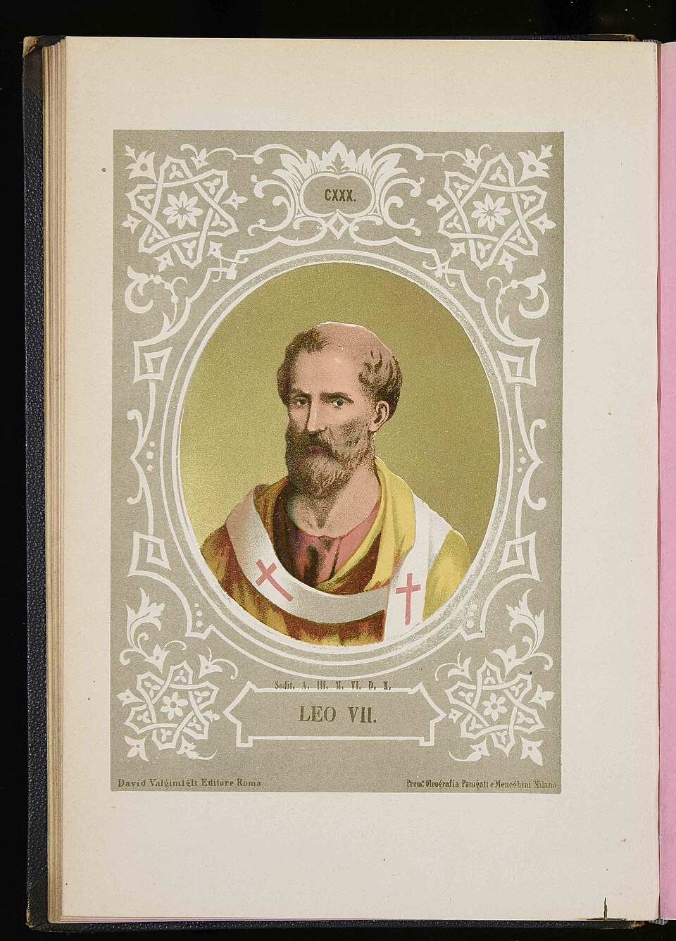 Papa Leão VII (n. ? – m. 939) - Pontificado de 936 a 939. Também romano, promoveu reformas monásticas e tentou apaziguar conflitos internos na Itália. =- 