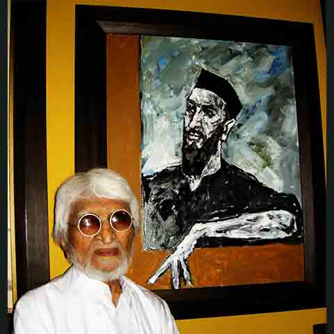 Os lances do leilão foram feitos pelos interessados remotamente, via telefone, e foram acompanhados pelo curador Nishad Avari, especialista em arte indiana moderna.
