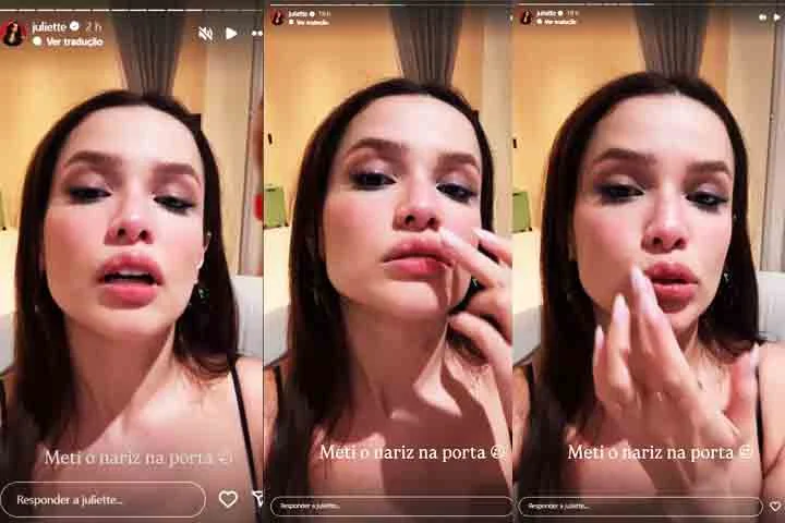 No dia 8 de maio de 2025,  Juliette sofreu um pequeno acidente ao bater o rosto em uma porta de vidro em sua casa.  Apesar do susto, ela não teve ferimentos graves e passa bem