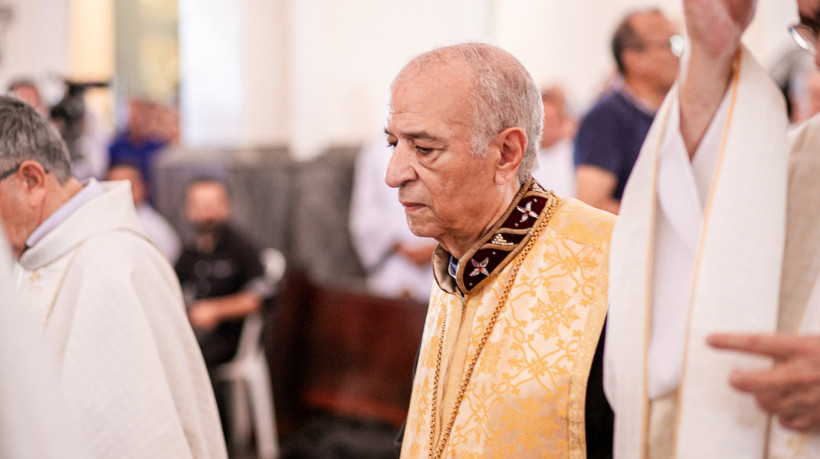 Monsenhor Philip Fouad Louka, falecido nesta segunda-feira, 12