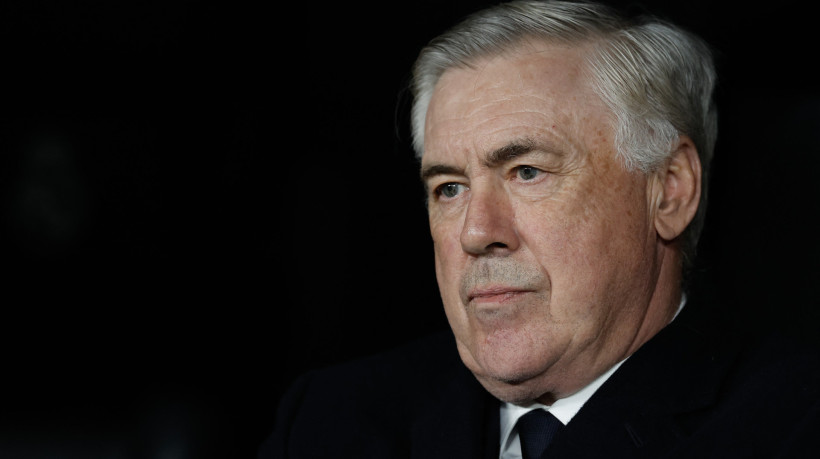 O italiano Carlo Ancelotti, técnico do Real Madrid