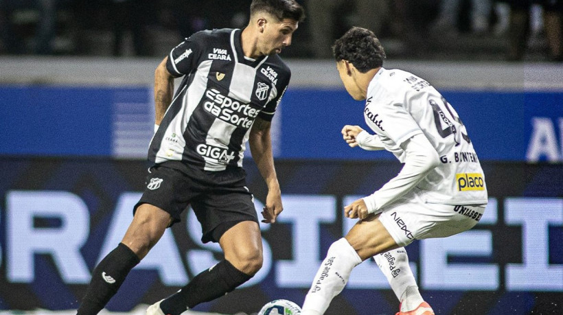 Santos x Ceará, pela Série A do Campeonato Brasileiro