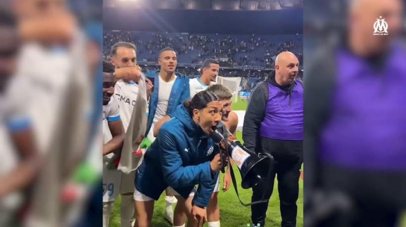 Olympique de Marseille celebra vaga na UEFA Champions League