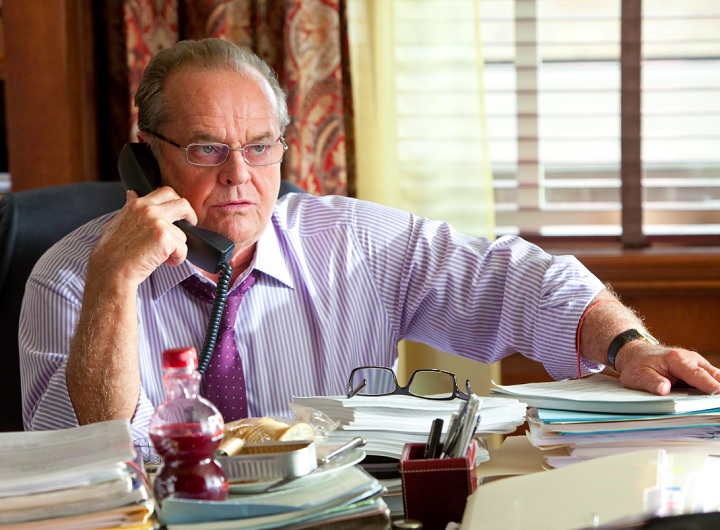 O último filme em que Nicholson atuou foi a comédia romântica Como Você Sabe, lançado em 2010. Desde então o ator segue aposentado das telas. Já em 2015, a Revista Star informou que ele sofre de Mal de Alzheimer. 