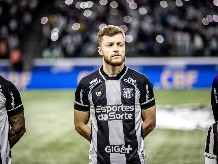 Willian Machado, zagueiro do Cear&aacute;, &eacute; um dos desfalques do Alvinegro nessa rodada