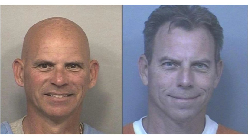 Erik Galen Menéndez (à direita) e Joseph Lyle Menéndez (à esquerda) em 2023