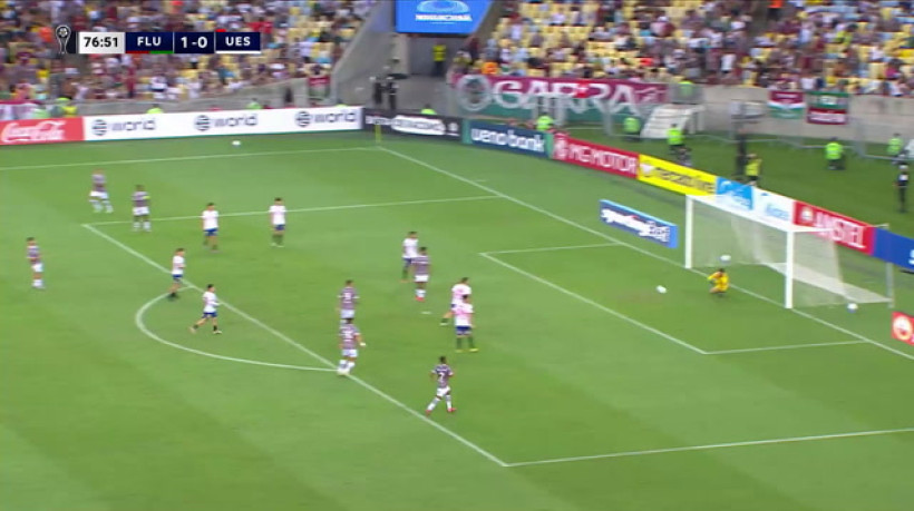 Samuel Xavier aproveita rebote e aumenta para o Fluminense na CONMEBOL Sudamericana