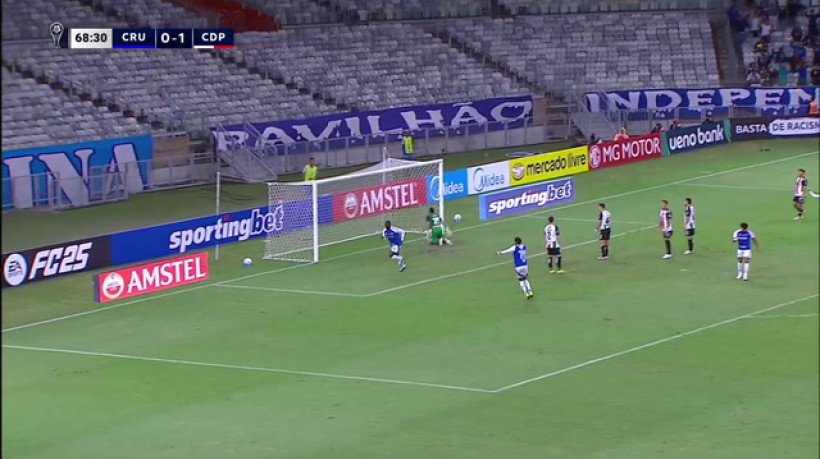 Yannick Bolasie sobe alto e empata jogo para Cruzeiro no Mineirão; veja