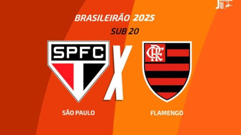 Equipes se enfrentam nesta quinta-feira (15), às 18h (de Brasília), em Cotia, pela 10ª rodada do Campeonato Brasileiro Sub-20

