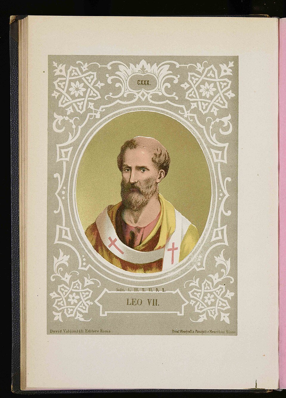 Papa Leão VII (n. ? – m. 939) - Pontificado de 936 a 939. Também romano, promoveu reformas monásticas e tentou apaziguar conflitos internos na Itália. =- 