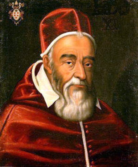 Papa Leão XI (n. 1535 – m. 1605)  Pontificado em 1605. Também florentino, teve um pontificado de apenas 27 dias, um dos mais curtos da história.
