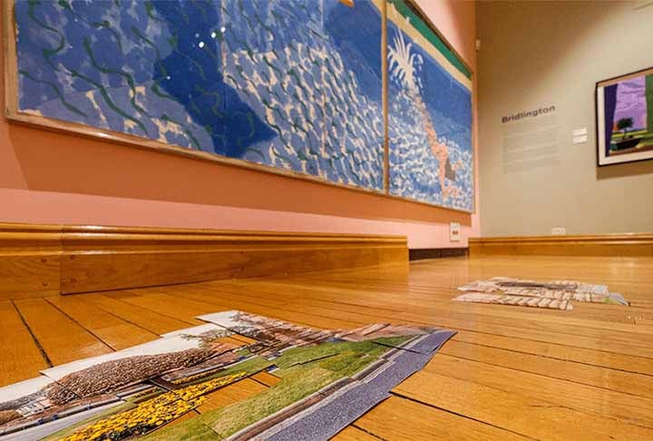 Uma obra de arte na galeria Cartwright Hall Art, na cidade de Bradford, no norte da Inglaterra, tornou-se pivô de uma discussão entre especialistas de arte e profissionais da área de tecnologia.