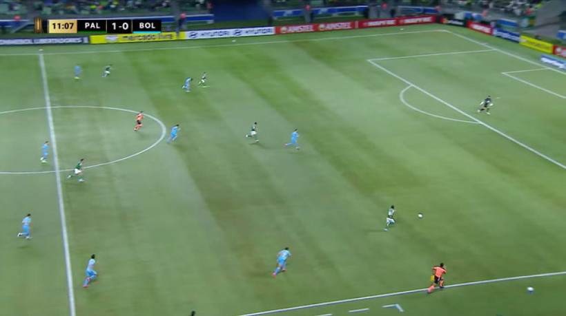 Da zaga ao ataque: Palmeiras marca em ataque mortal na CONMEBOL Libertadores