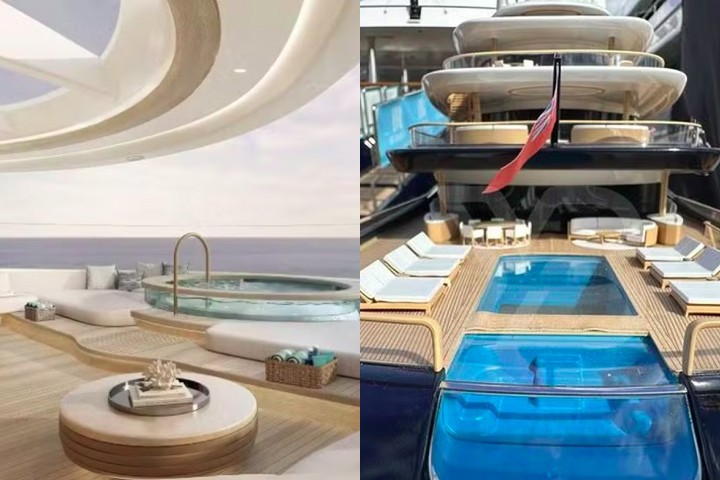 Além disso, há uma escada gigante em formato espiral e uma sala de observação com vista panorâmica.