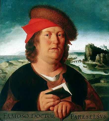 Paracelso (Alquimia e Medicina Medieval) - Alquimista, médico e astrólogo suíço-alemão do século XVI. Famoso pelo trabalho com medicamentos e pela criação de teorias alquímicas, relacionando substâncias químicas com a cura de doenças. Paracelso acreditava que a magia e a ciência estavam interligadas e que o conhecimento dos elementos poderia ajudar a transformar e curar o corpo.
