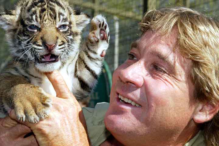 Steve Erwin, que tinha apenas 44 anos, morreu ao ter o coração atingido pelo ferrão da arraia. 
