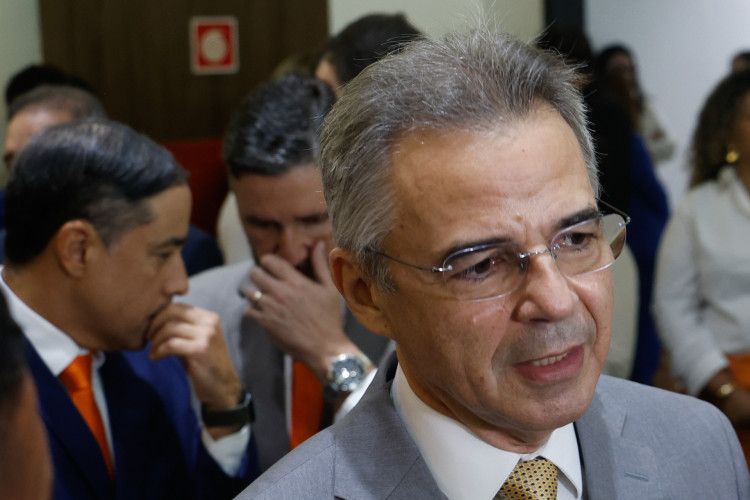 FORTALEZA, CEARÁ,  BRASIL- 16..05..2025:   Heráclito Vieira de Sousa Neto, Desembargador de Justiça. Governo do Estado, Alece e Sistema de Justiça promovem cooperação técnica pela proteção de crianças e adolescentes. /Daniel Galber Especial para O POVO)