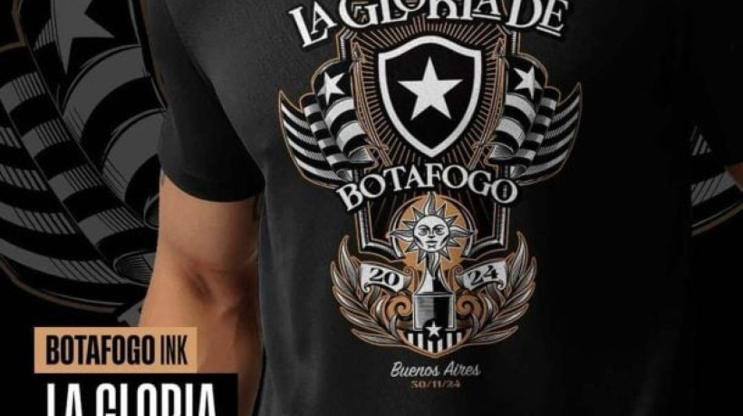Com a Libertadores, o Botafogo celebrou um crescimento de 150% nas vendas de dezembro do ano passado