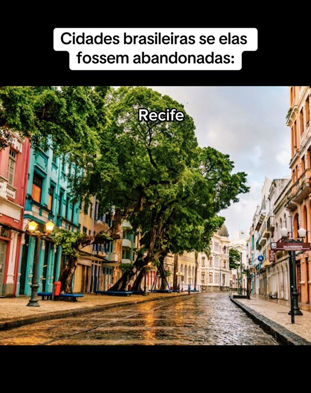 A Trend também utilizou o centro de Recife para exemplificar uma das capitais mais importantes do Brasil. O Centro Histórico da capital pernambucana traz várias atrações, com uma arquitetura colonial, que são patrimônios culturais e históricos do país.