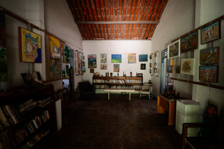 Conselho Municipal de Patrimônio Histórico e Cultural reconhece Minimuseu Firmeza como Patrimônio Cultural de Fortaleza. (Foto: Samuel Setubal/ O Povo)