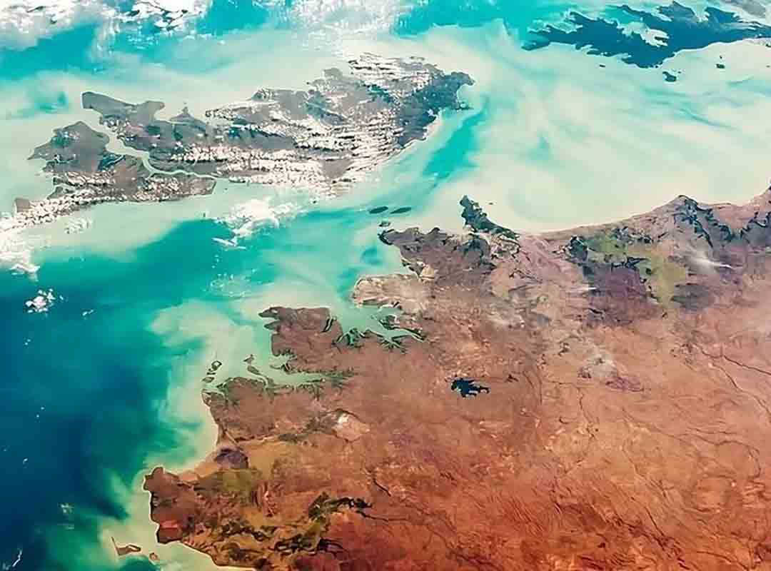 Os estudos concluíram que a extensa terra submersa na costa australiana possuía características propícias para o desenvolvimento de vida humana. 