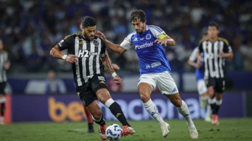 Atacante não gostou de saber que o cruzeirense disse que o seu time massacrou o Galo no  0 a 0 deste domingo