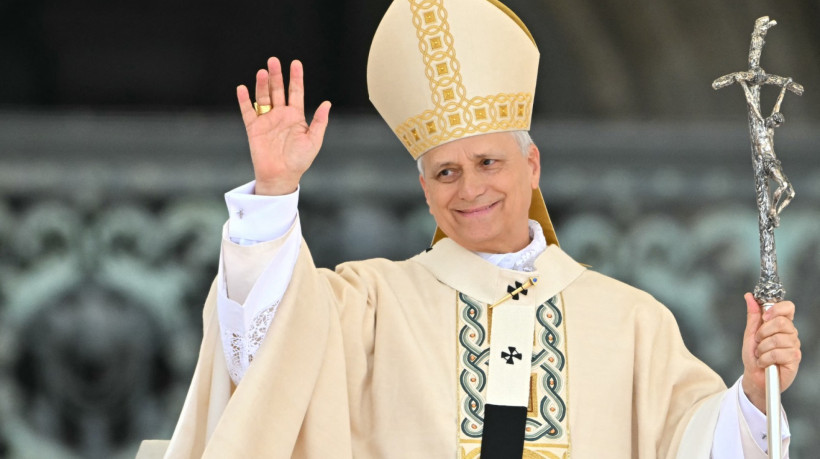 A cerimônia ocorreu 10 dias após sua eleição no último dia 8 de maio