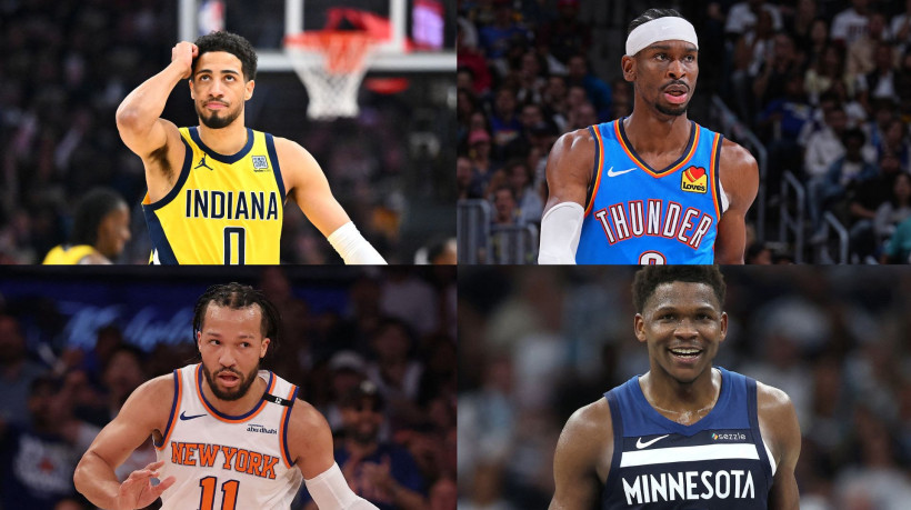 Com Shai, Edwards, Haliburton e Brunson em destaque, os astros das franquias comandam a reta final rumo à glória na NBA 2024/25