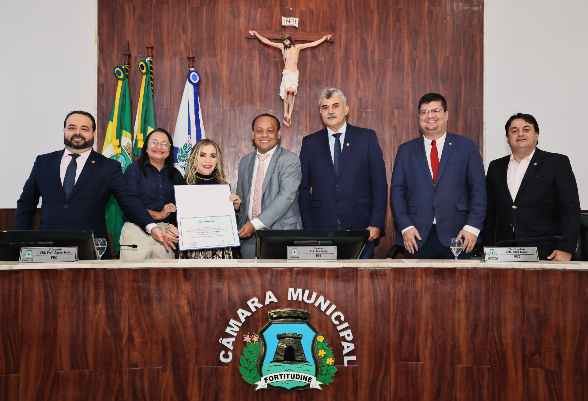 Wellington Sabóia (Podemos), Ana Aracapé (Avante), Dona Bill, Marcelo Tchela (Avante), Eudes Bringel (PSD), Bruno Mesquita (PSD) e Benigno Junior (Republicanos).