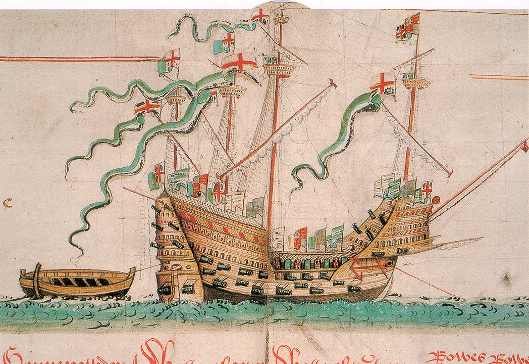 Construído entre 1509 e 1511 durante o reinado de Henrique VIII, o Mary Rose foi um dos primeiros grandes navios de guerra da marinha inglesa, simbolizando a ascensão do poder naval da Inglaterra.