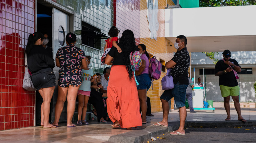 FORTALEZA-CE, BRASIL, 20-05-2025: Fachada e movimentação do Hospital Infantil de Fortaleza. (Foto: Fernanda Barros/ O Povo)